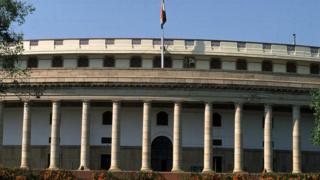 Indian parliament building