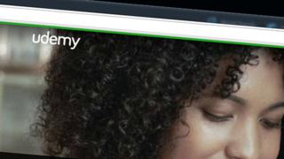 Udemy home page screenshot