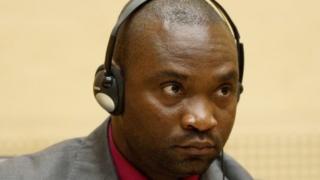 Germain Katanga looks on during the closing statements in his trial, at the International Criminal Court (ICC) in The Hague on May 15, 2012.