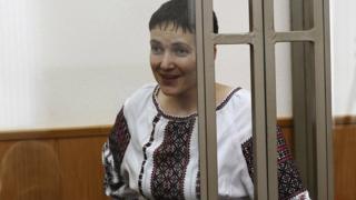 Nadia Savchenko in court in Donetsk, Rostov region of Russia. 2 March 2016