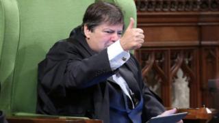 Mauril Belanger in the House of Commons