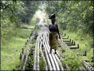 Nigerian oil pipes