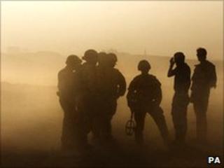 British troops in Afghanistan