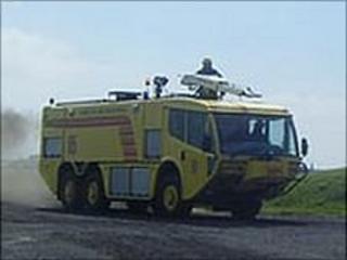 Guernsey Airport fire appliance