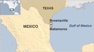 Map of northern Mexico