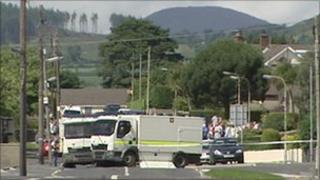 Scene of security alert in Kilkeel