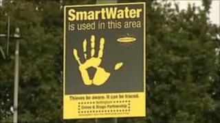 SmartWater sign