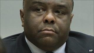 Jean-Pierre Bemba in the ICC appeals court. 19 Oct 2010