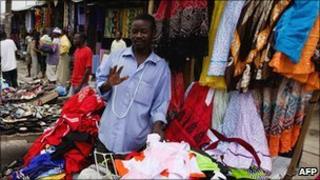 Traders in Dar es Salaam, Tanzania