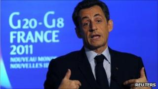 French President Nicolas Sarkozy (24 Jan 2011)