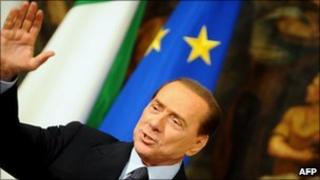Italian PM Silvio Berlusconi, March 2