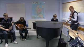 Music centre students