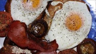 Fried breakfast
