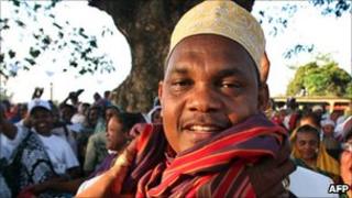 President-elect Ikililou Dhoinine