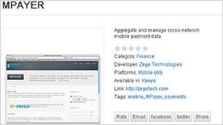 M-Payer app page (screen grab)
