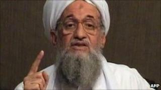Ayman al-Zawahiri as he gives a eulogy for former al-Qaeda leader Osama Bin Laden in a video released on jihadist forums on 8 June 2011 (image provide by SITE Intelligence Group)