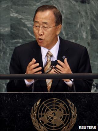 UN Secretary General Ban Ki-moon (21 June 2011)
