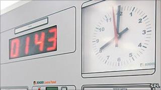 Operating theatre clock