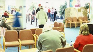 Hospital waiting room