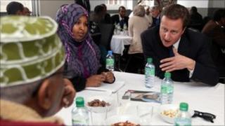 David Cameron at Boardsley Centre Birmingham