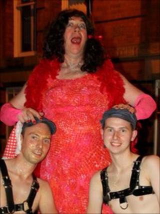 Michael Felse said his family were unaware of his plans to be a Parade Queen