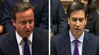 David Cameron and Ed Miliband
