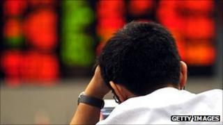 Falling share prices are proving a headache around the world