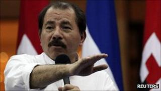 Nicaraguan President Daniel Ortega, 31 October 2011