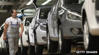 VW production line