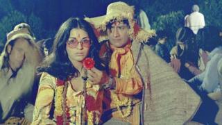 Dev Anand in the 1970 film Hare Rama Hare Krishna (Picture courtesy of Sidharth Bhatia and Navketan)
