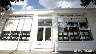 Estate agent's office