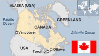 Map of Canada