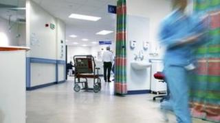 Doctor in ward