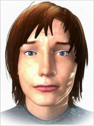 Computer-simulated human