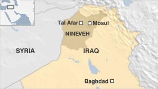 Map of Iraq
