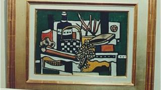 The Blue Bottle by Fernand Leger