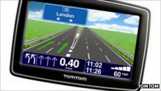 TomTom navigation device