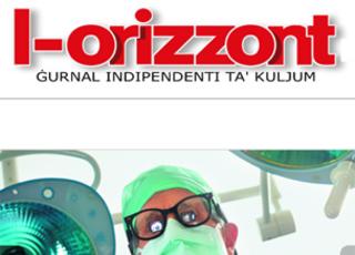 Front page of L-Orizzont