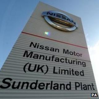 Nissan plant at Sunderland