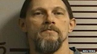 Police mugshot of Robert Dewey taken in 1996