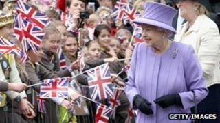 Queen visit, Yeovil Nine Springs