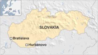 Slovakia map