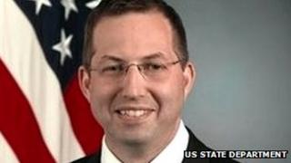 US ambassador to Burma Derek Mitchell shown in an official State Department image