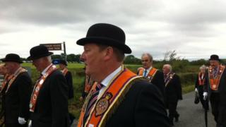 Orangemen in Rossnowlagh