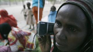 Chadian radio listener