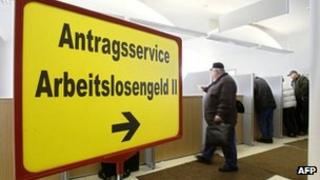 German unemployment office