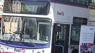 First bus