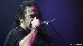 Randy Blythe of US metal band Lamb of God