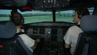 L-3 flight simulator