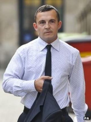 David Price arriving at Bristol Crown Court on Thursday